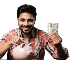 A member building regular savings